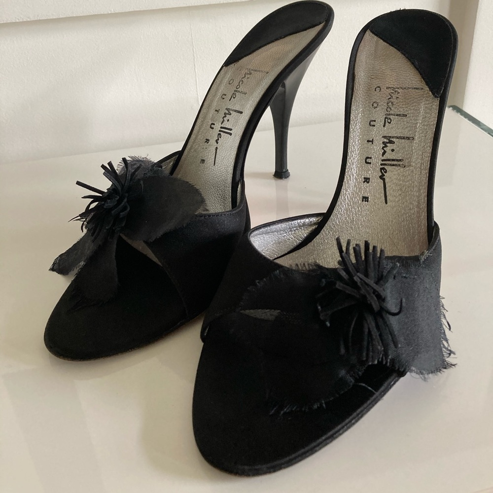 Sexy Satin Mules